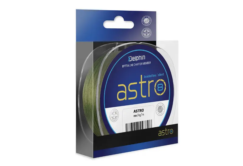 Delphin ASTRO 8 verde 0,21mm 14,2kg 300m