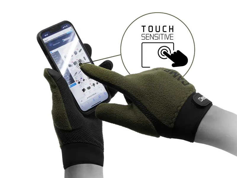 Mănuși din polar Delphin CAMPER L