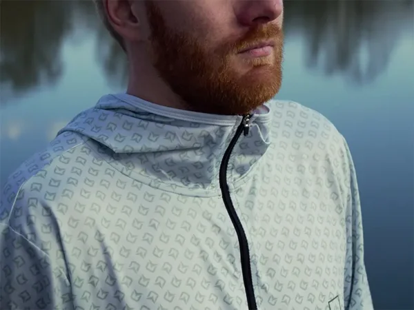 Hanorac cu glugă Delphin UV ARMOR 50+ Olive (XL)