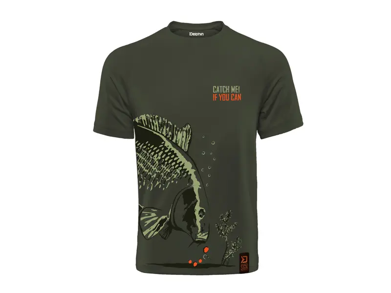 Tricou Delphin Catch me CARP NX XXL