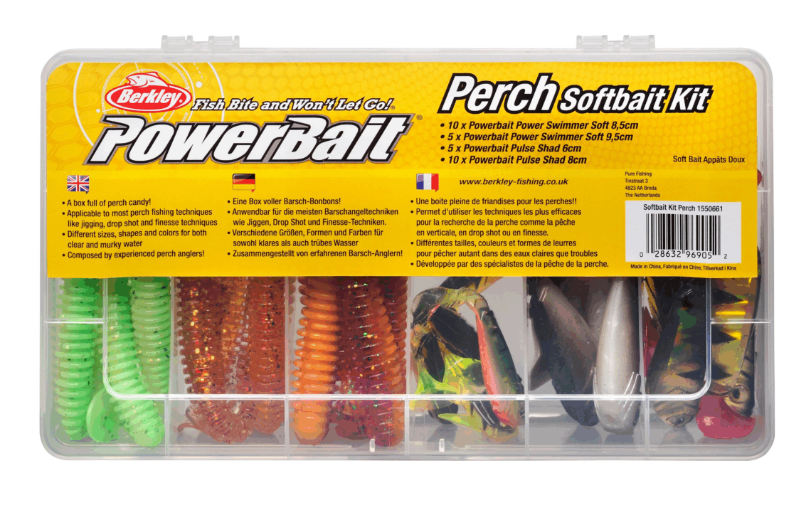Berkley Softbait Kit Perch 30pcs