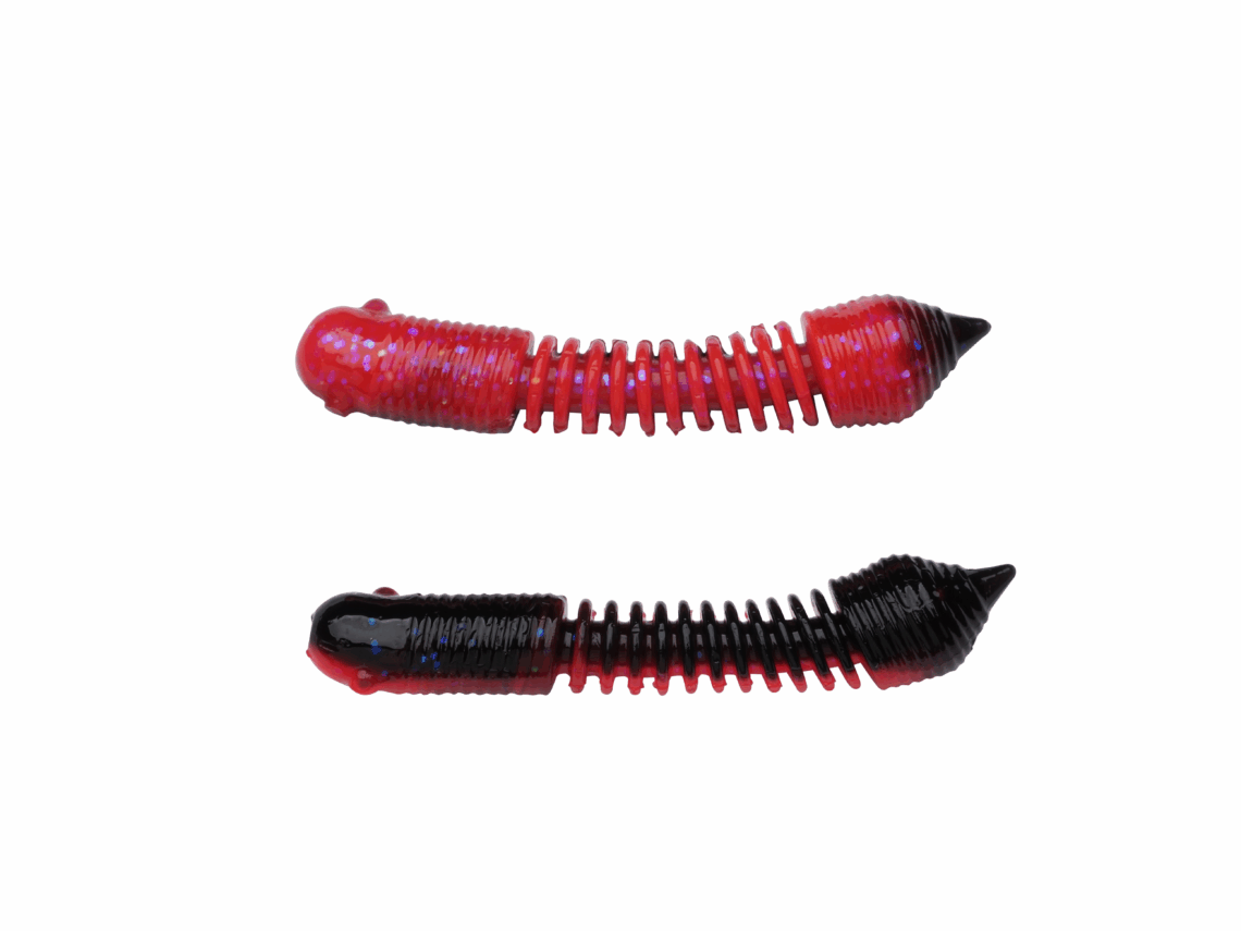 Berkley PWRBT PWR Pillar 55mm Slmn Egg Rd/ Black