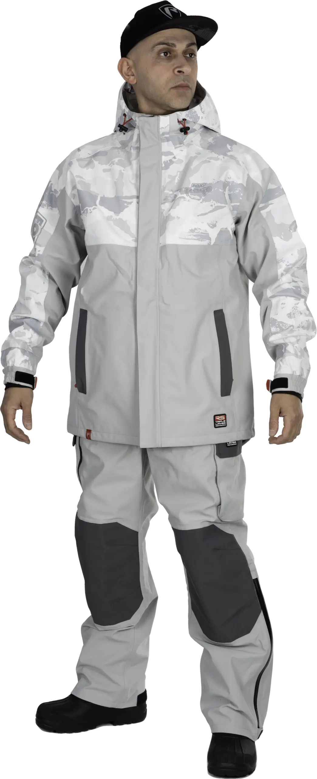 Fox Rage Light Camo RS Triple Layer Jacket XL 974g.