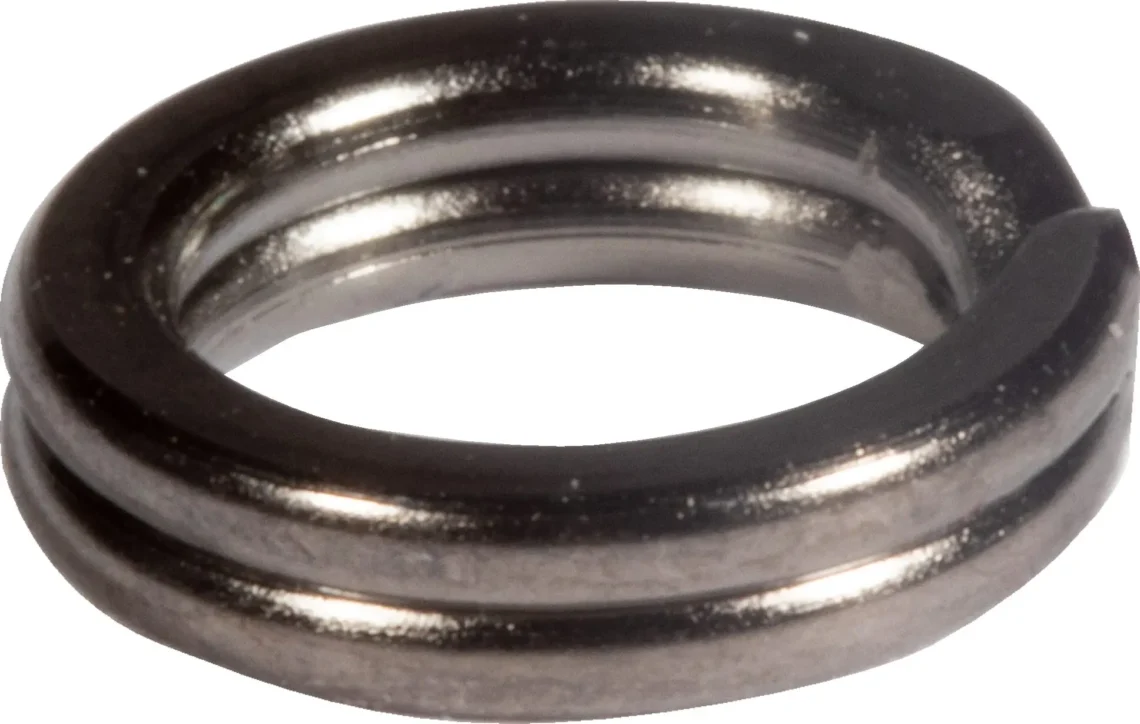 Fox Rage Strike Point Stainless Steel Split Ring Small 6g.
