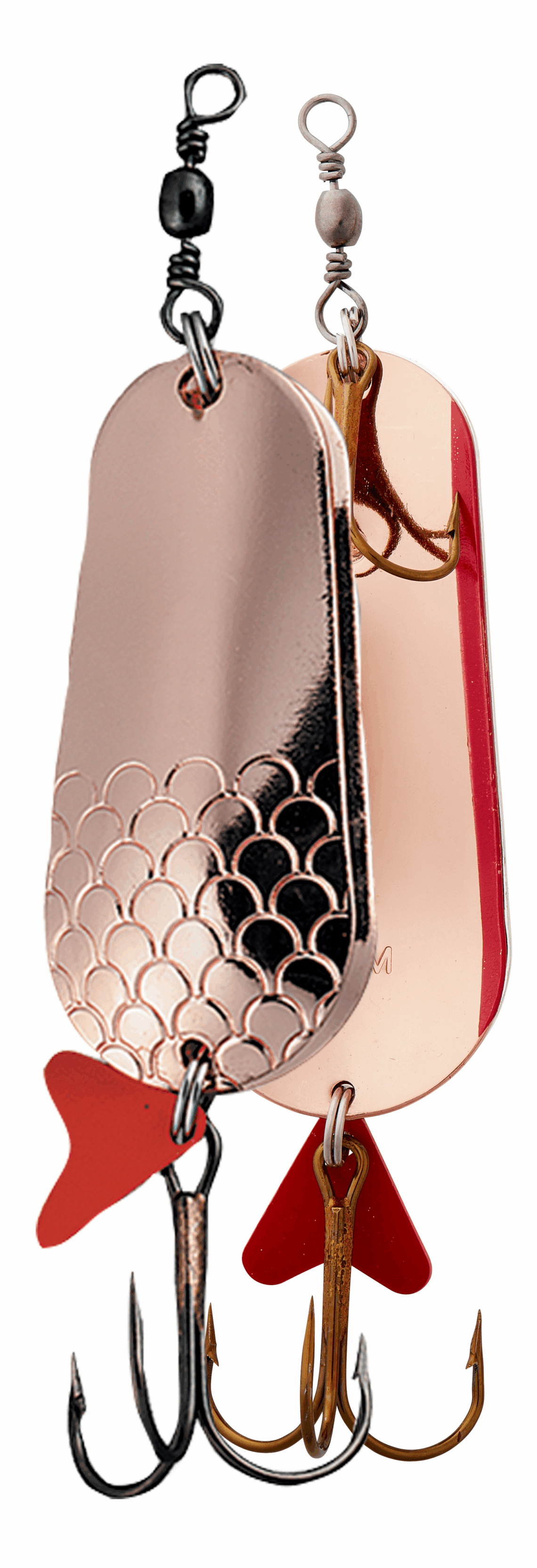 Lingurita Oscilanta DAM TWIN SPOON 3.2CM 6G S COPPER/COPPER