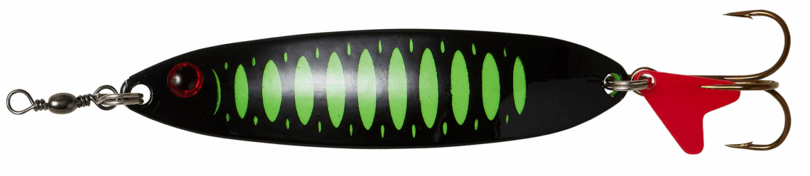 Lingurita Oscilanta DAM SLIM STANDARD SPOON 8CM24G S FLUO G/B UV