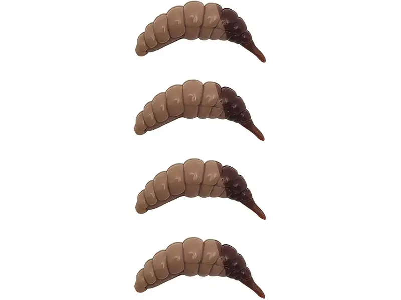 FishUp Ozi Cheese 3.8cm #138 Coffee Milk Earthworm 3.8cm Coffee Milk Earthworm