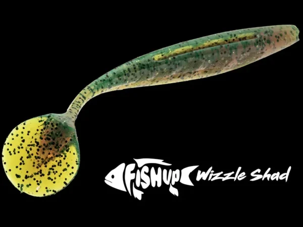 FishUp Wizzle Shad 3.5cm #026 Flo Chart Green 3.5cm #026 Flo Chart Green - imagine 4