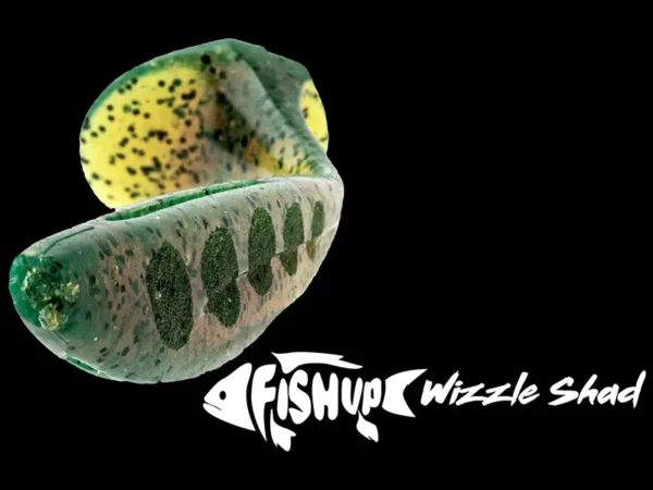 FishUp Wizzle Shad 3.5cm #026 Flo Chart Green 3.5cm #026 Flo Chart Green - imagine 5