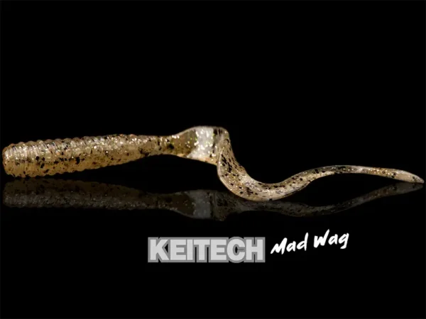 Keitech Mad Wag Mini Gold Shad 321 6.3cm - imagine 4