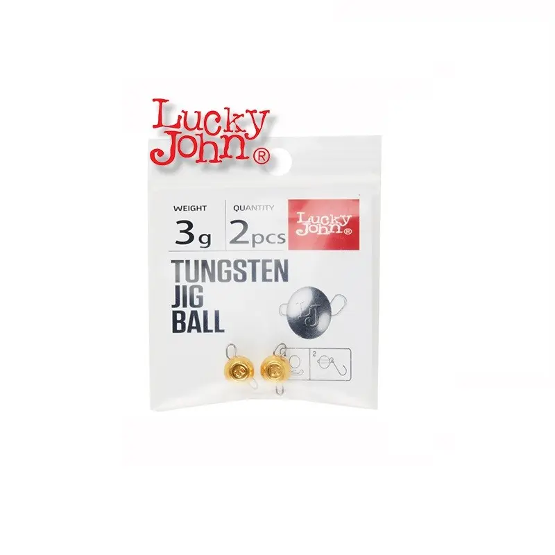 Lucky John TUNGSTEN JIG BALL : Cod - LJTB-007G - 2buc/plic