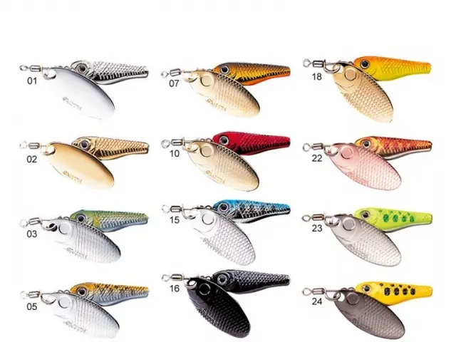 Ligurita rotativa Smith Niakis 48mm 3g 25 Niakis 48mm 3g 25 - imagine 2