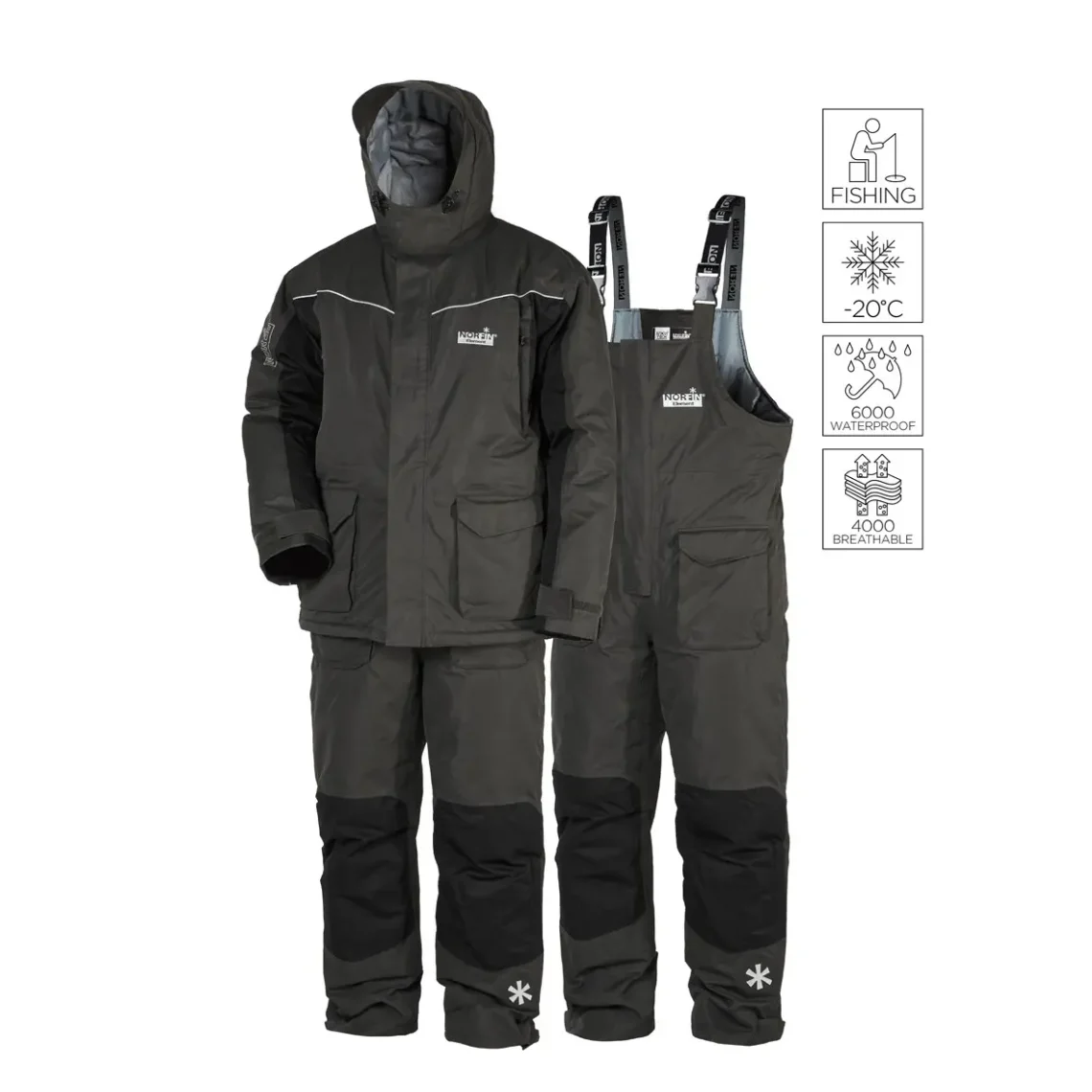 Norfin Costum Iarna Element Gray : Marime - XXXL