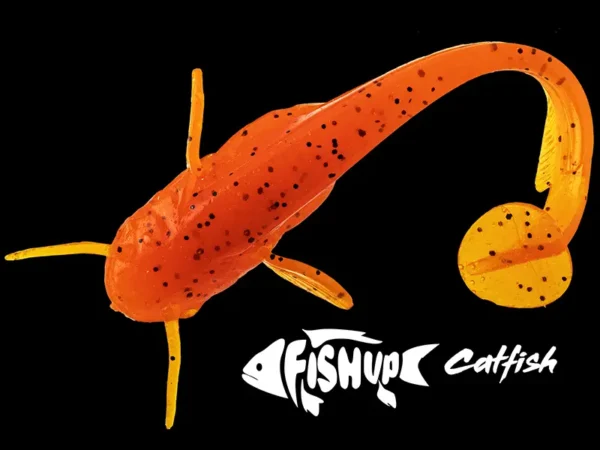 Shad FishUp Catfish 5cm #036 Caramel Green and Black 5cm Caramel Green and Black - imagine 4