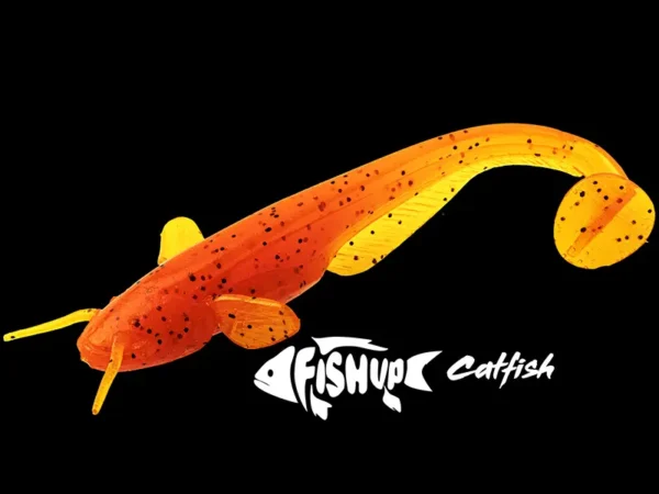 Shad FishUp Catfish 5cm #043 Watermelon Brown Black 5cm Watermelon Brown Black - imagine 5