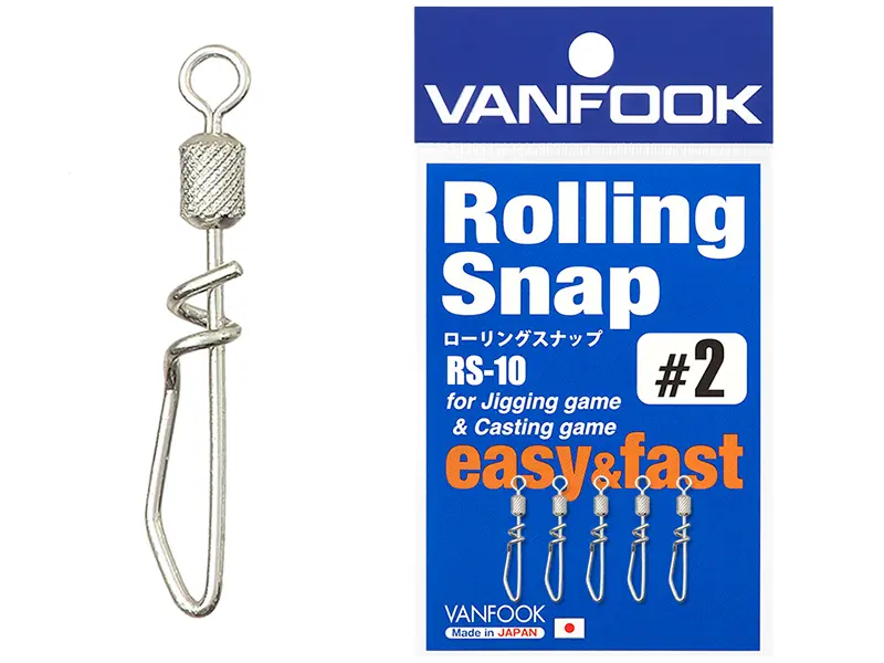 Vartejuri cu agrafa rapida Vanfook RS-10 Rolling Snap #2