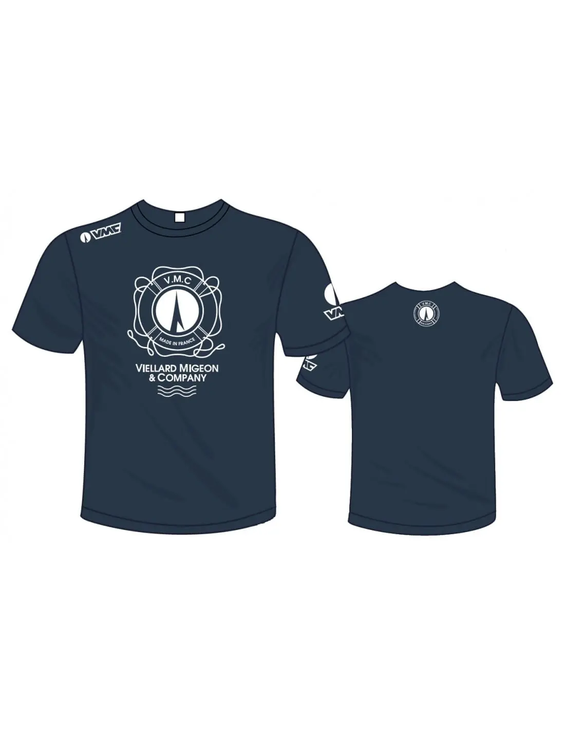 Vmc Tricou Maneca Scurta - Sea (l)