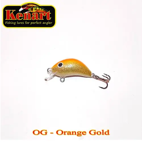 Vobler Clean Hunter Sinking 2cm/2g Kenart : Culoare - Natural Roach Blue