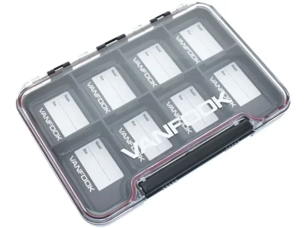 Cutie Vanfook STM-8BR Storage Mag Plus 8 Box Black 14 x 9.7 x 1.7cm