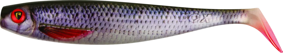 Fox Rage Pro Shad Packs 14cm 5.5in Super Natural Roach 2pcs 55g.