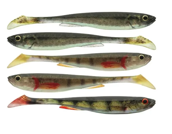 Naluca Soft DAIWA SHAD PROREX REAL SLIM LIVE 7,5CM/COLOR SET/5BUC/PL