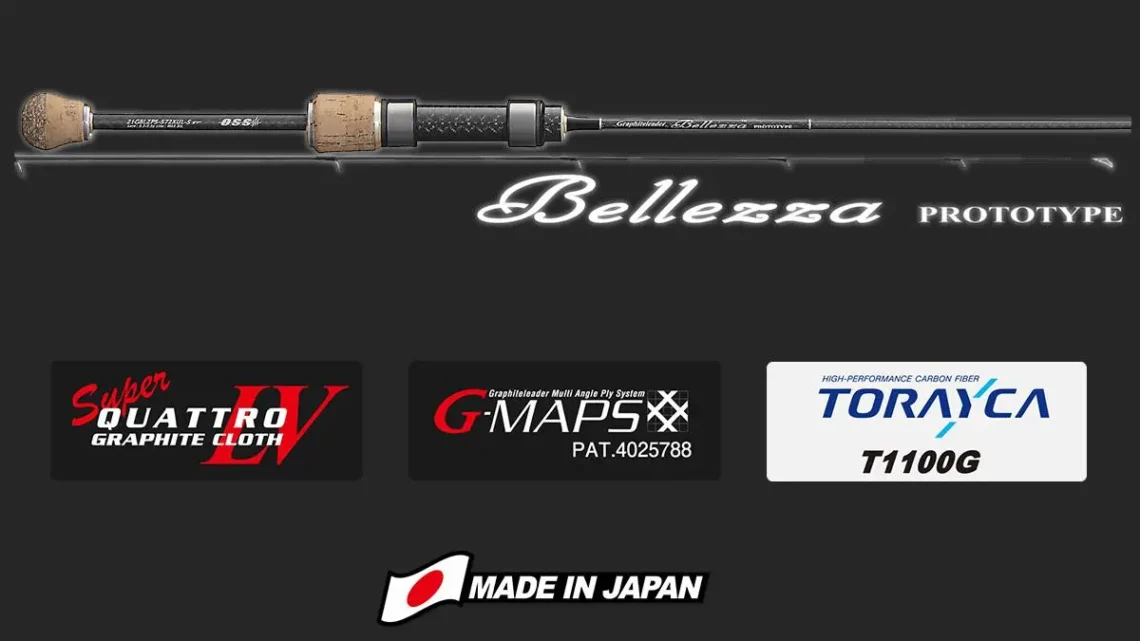 Graphiteleader Bellezza Prototype 21gblzps-572xul-s Regular Fast 1.70m 0.2-2.5gr Xultra Light