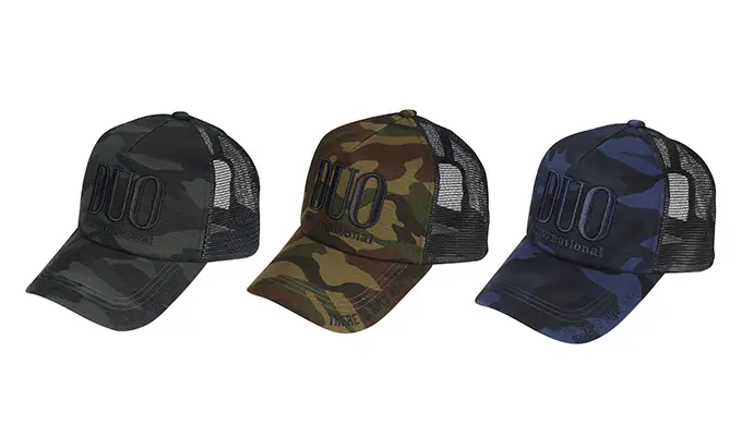 Sapka Duo Trucker Mesh Cap 19 Navy Camo