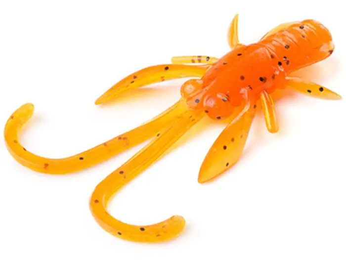 FishUp Baffi Fly 3.8cm #49 Orange Pumpkin Black 3.8cm #49 Orange Pumpkin Black