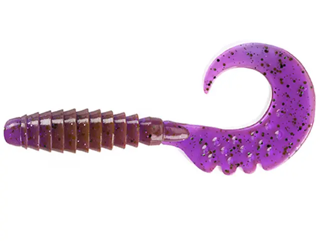 FishUp Fancy Grub 2.5cm #016 Lox Green & Black 2.5cm #016 Lox Green & Black