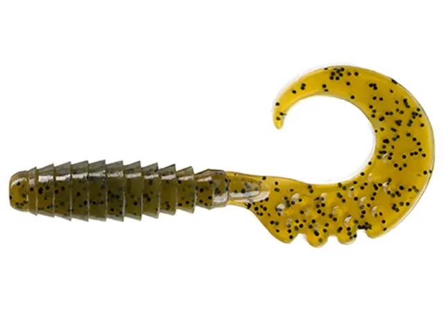 FishUp Fancy Grub 2.5cm #074 Green Pumpkin Seed 2.5cm #074 Green Pumpkin Seed