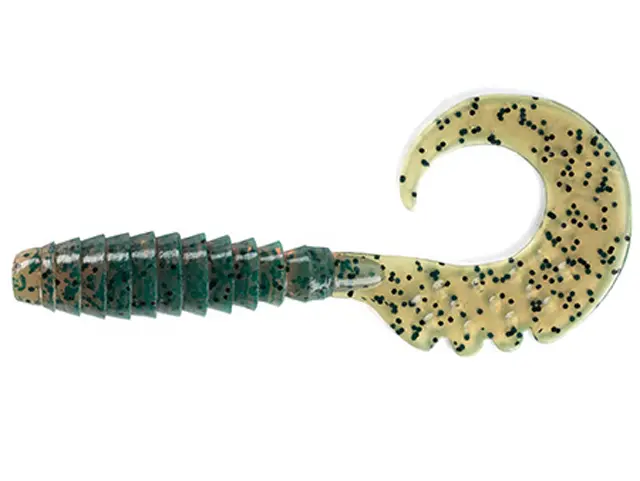 FishUp Fancy Grub 5cm #017 Motor Oil Pepper 5cm #017 Motor Oil Pepper