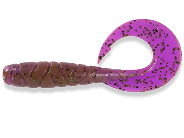 FishUp Mighty Grub 13.3cm #016 Lox Green & Black 13.3cm #016 Lox Green & Black