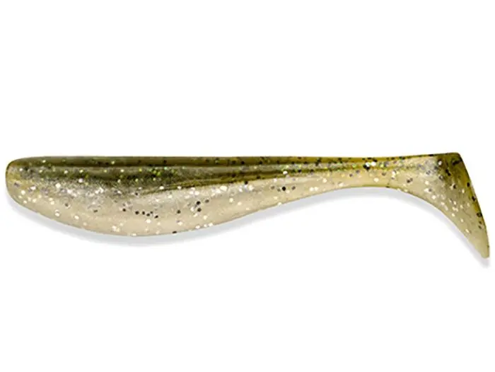 FishUp Wizzle Shad 12.5cm #202 Green Pumpkin Pearl 12.5cm #202 Green Pumpkin Pearl