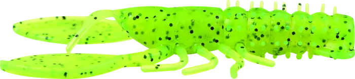 Fox Rage Creature Crayfish Floating 9cm 2.75in UV Chartreuse 6pcs 52g.