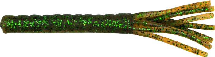 Fox Rage Creature Funky Worm Floating 9cm 2.75in UV Green Pumpkin 6pcs 28g.