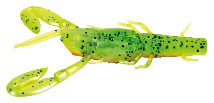 Fox Rage Critter 9cm 3.5" 40pcs Ultra UV Lemon Tiger 4g.