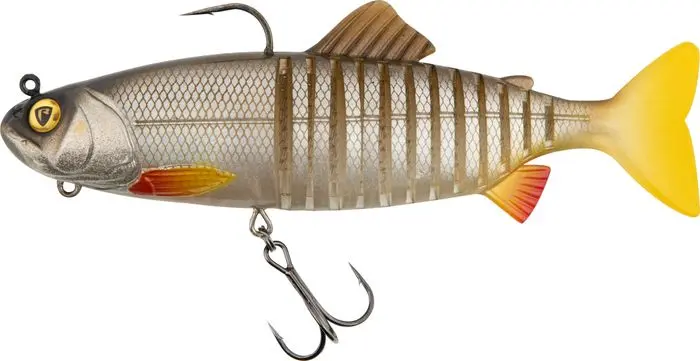 Fox Rage Jointed Replicant 18cm 7in 80g UV Silver Ghost 96g.