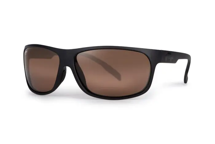 Fox Rage Matt Black Wrap Brown Lens Eyewear 106g.