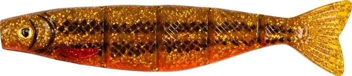 Fox Rage Pro Shad Jointed 18cm 7in UV Goldie 15pcs 40g.