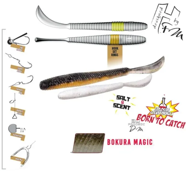 Herakles Leftail Worm 4.8 12cm Bokura Magic