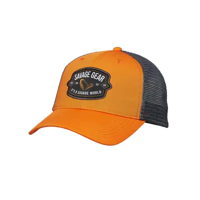 Savage Gear Badge Trucker Cap Orange