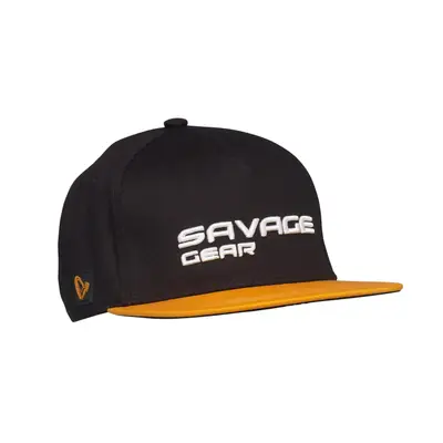 Savage Gear FLAT PEAK 3D LOGO CAP ONE SIZE BLACK INK