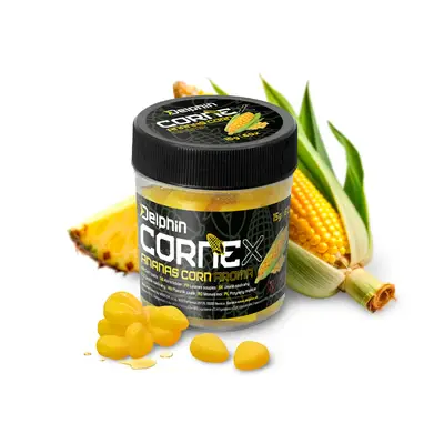 Momeală Artificială Delphin Cornex Pop Up / 60buc Porumb - Ananas