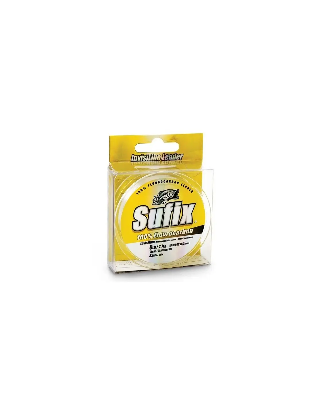 Sufix Invisiline 20m 0.44mm14.6kg 7/30lb Clear