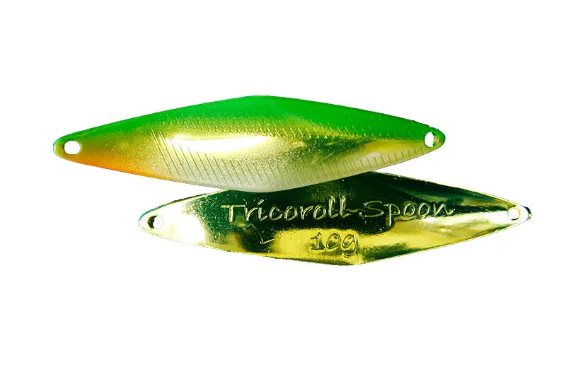 Lingurita Oscilanta Jackall Oscilanta Tricoroll 7,4cm/19g Flash Chartreuse