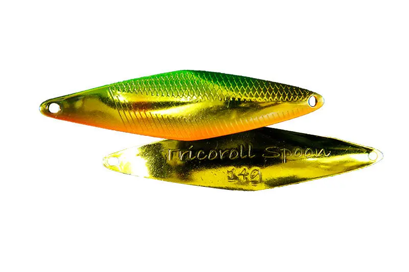 Lingurita Oscilanta Jackall Oscilanta Tricoroll 7,4cm/19g Green Gold Ayu