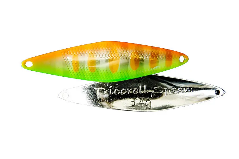 Lingurita Oscilanta Jackall Oscilanta Tricoroll 7,4cm/19g Lime Yamame