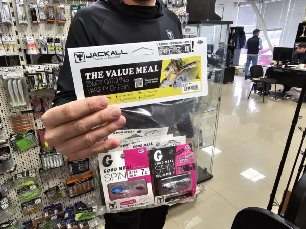 Jackall Set 4xspinner+4xsoft The Value Meal Tip B