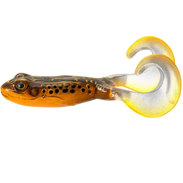 Live Target Freestyle Frog 9cm 524 Fire Tip Orange