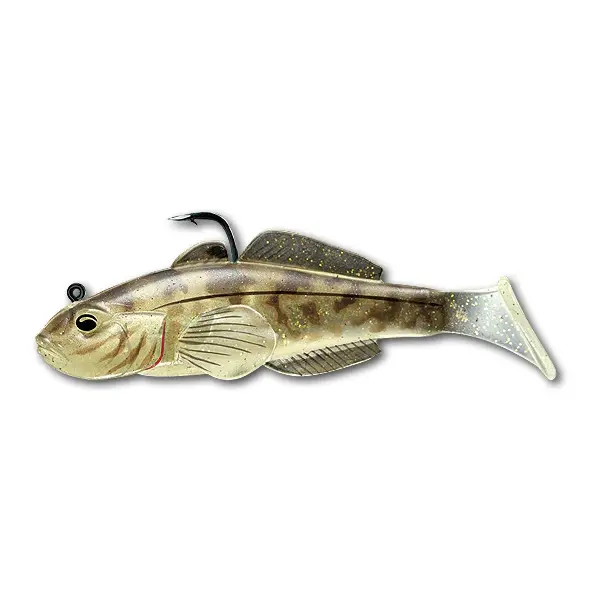 Live Target Goby Swimbait 8cm/14g Natural 3pcs/Pl